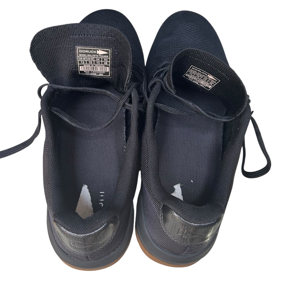 Goruck Ballistic Trainers Black and Brown Mens 13 - Picture 8 of 9
